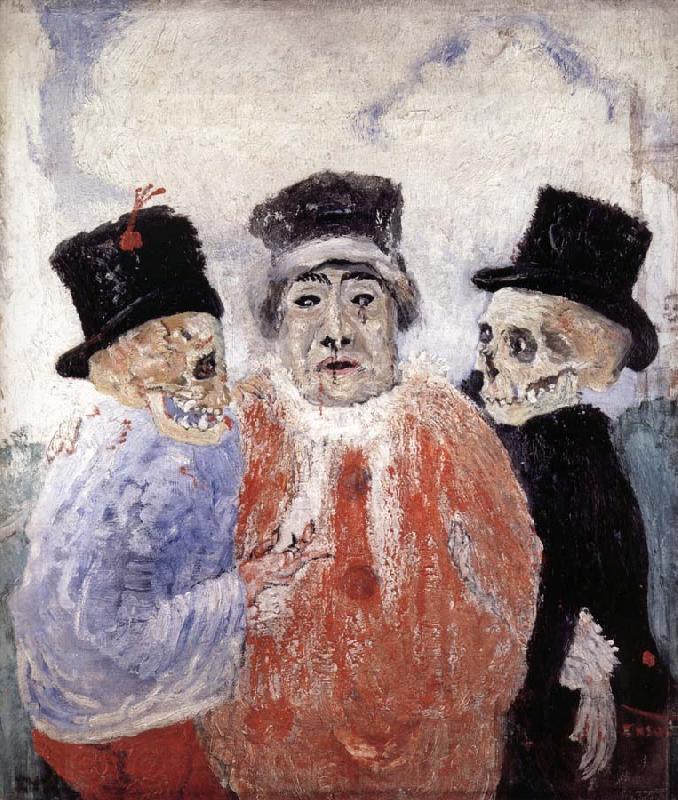 James Ensor The Red Judge Norge oil painting art
